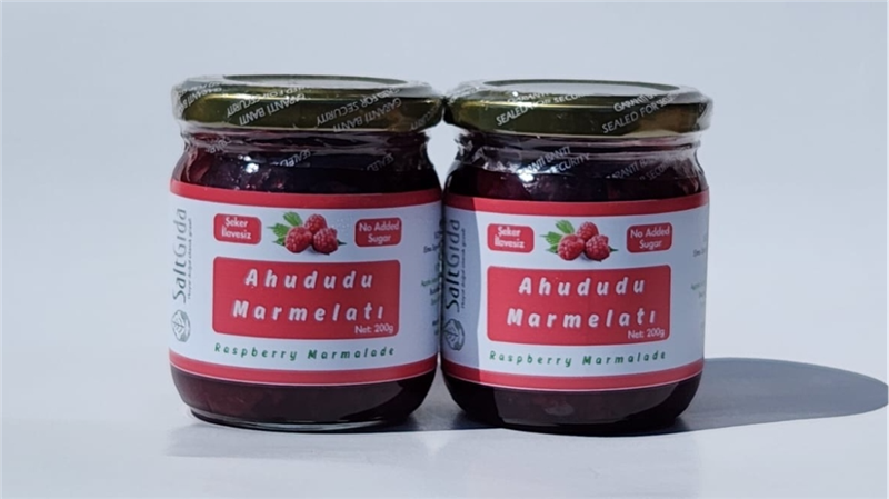 Şekersiz Ahududu Marmelatı 200gr x 2